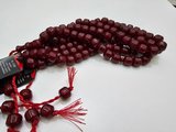 Han Faturan Hasan Ayhan İmzalı Sertifikalı 1. Sınıf Alman Faturan Sıkma Kehribar Tesbih 13x11,5 mm Teker Kesim