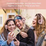 Pro10 Kulak Üstü Kablolu DJ Kulaklığı (Rose Gold)