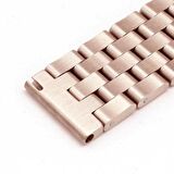 Megafox Xiaomi Mi Watch / Mi Watch Color Metal Paslanmaz Çelik Kordon Geçmeli Şerit Tasarım Kayış