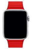 Megafox Apple Watch Seri 2/3/4/5/6/7/8/Se Suni Deri Loop Kordon 38-40-41 Mm Uyumlu 