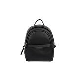 Silver Polo  Kadın  1265-48625 SILVER POLO SIRT ÇANTASI M86 SİYAH-MAT SİYAH