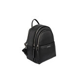 Silver Polo  Kadın  1265-48625 SILVER POLO SIRT ÇANTASI M86 SİYAH-MAT SİYAH