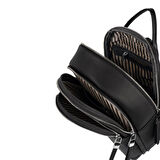 Silver Polo  Kadın  1265-48625 SILVER POLO SIRT ÇANTASI M86 SİYAH-MAT SİYAH