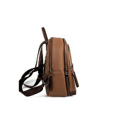 Silver Polo  Kadın  1265-48641 SILVER POLO SIRT ÇANTASI M86 KARAMEL-MAT KAHVE