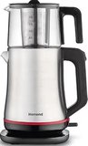 Homend Royaltea Elegant 1767H Çay Makinesi İnox Cam Demlik 1800W Sıcak Tutma Özellikli