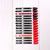 Moon Full Kalıcı Oje Classic Koyu Pastel Kırmızı No:140
