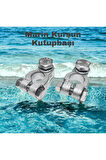 Marin kurşun kutupbaşı 10mm krom paslanmaz civatalı akü kutup başı