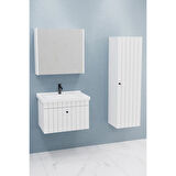 
Alice 65 Cm Banyo Dolabı Bgn Aynalı - Boy Dolap Dahil