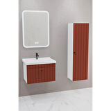 
Alice 65 Cm Banyo Dolabı Cmr Led Aynalı - Boy Dolap Dahil