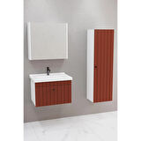 
Alice 65 Cm Banyo Dolabı Bgn Aynalı - Boy Dolap Dahil