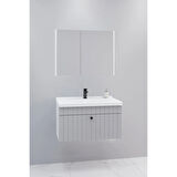 
Alice 80 Cm Banyo Dolabı Bgn Aynalı - Boy Dolap Hariç