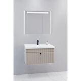 
Alice 80 Cm Banyo Dolabı Npl Led Aynalı - Boy Dolap Hariç