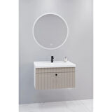 
Alice 80 Cm Banyo Dolabı Orz Led Aynalı - Boy Dolap Hariç