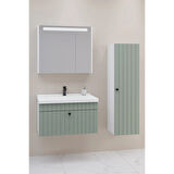 
Alice 80 Cm Banyo Dolabı Npl Led Aynalı - Boy Dolap Dahil