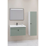
Alice 80 Cm Banyo Dolabı Lvn Led Aynalı - Boy Dolap Dahil