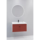 
Alice 80 Cm Banyo Dolabı Orz Led Aynalı - Boy Dolap Hariç