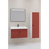 
Alice 80 Cm Banyo Dolabı Lvn Led Aynalı - Boy Dolap Dahil