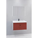 
Alice 80 Cm Banyo Dolabı Bgn Aynalı - Boy Dolap Hariç