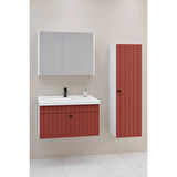 
Alice 80 Cm Banyo Dolabı Bgn Aynalı - Boy Dolap Dahil
