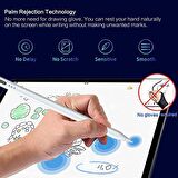 Apple iPad Air ve iPad Pro Uyumlu Avuç İçi Reddetmeli Yükseltilmiş Eğitim Hassasiyetli Dokunmatik Yazı Kalemi