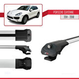 Porsche Cayenne 2 (92A) 2011-2018 Arası ile Uyumlu ACE-1 Ara Atkı Tavan Barı Gri 2 Adet