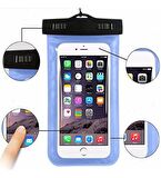 MOTOSİKLET SU GEÇİRMEZ TELEFON KILIFI ŞEFAF ASKILI TÜM TELEFONLARLA UYUMLU (SİYAH)-ARASMOTO