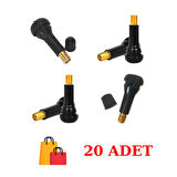 Sibop Oto Lastik Kauçuk Sibop Seti 20 Adet Takım +1 Yedek