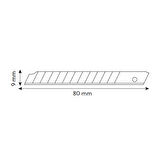 Gfb 4525 9mm Dar Maket Bıçağı Yedeği-1 Paket (10 Adet)