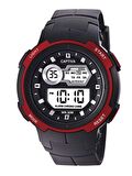Captiva 30 mt Suya Dayanıklı Digital Alarm-Kronometre-Led Işık Spor Kasa Çoçuk Kol Saati CPT.X013