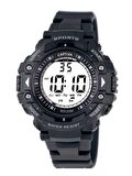 Captiva 30 mt Suya Dayanıklı Digital Alarm-Kronometre-Led Işık Spor Kasa Çoçuk Kol Saati CPT.X018