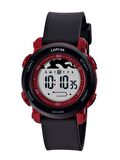 Captiva 30 mt Suya Dayanıklı Digital Alarm-Kronometre-Led Işık Spor Kasa Çoçuk Kol Saati CPT.X074