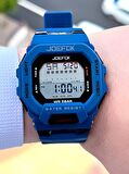 Joefox G-SHOCK Kasa Lacivert/Siyah Digital 5Atm Suya Dayanıklı 2 Yıl Garantili Spor Kol Saati J-GS04