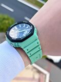 Joefox G-SHOCK Kasa Turkuaz Digital/Analog 5 Atm Suya Dayanıklı 2 Yıl Garantili Spor Kol Saati J-GS22