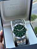 Ferro Çelik Kordon İç Fonksiyonları Aktif Chronograph 30 Mt Su Geçirmez Erkek Kol Saati EFM.31378.A6