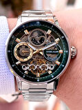 Daniel Klein Otomatik&Kurmalı Ay Ve Güneş Kadran Dual Time Özelikli Erkek Kol Saati EDK.14043.4
