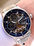 Daniel Klein Otomatik&Kurmalı Ay Ve Güneş Kadran Dual Time Özelikli Erkek Kol Saati EDK.14043.3