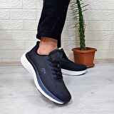 Jump 29578 Siyah Memoryfoam Hafif  Rahat Spor Ayakkabı
