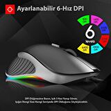 TechTic Imice X6 RGB 7 RENKLİ KABLOLU OYUNCU MOUSE USB GİRİŞLİ