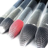 Makyaj Far Allık Kontür Eyeliner Fırça Malzemeleri Ürünleri Koruyucu File Kapak Örgü Kılıf Set li ()
