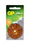 GP ZA312 1.4V Düğme Kulaklık Pili  6'lı Paket