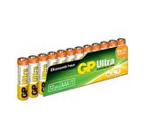 GP Ultra GP24AU Alkalin AAA Boy İnce Kalem Pil 12'li Paket