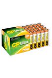 Gp R03 AAA Boy Ultra Alkalin İnce Kalem Pil 40'lı Paket GP24AUT-2B40