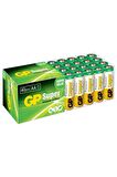 Süper Alkalin LR6 AA Boy Kalem Pil 40lı Paket GP15A-2VS40