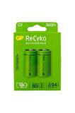 Gp 3000 mAh Orta Boy Şarjlı Pil 2 li  Paket C Boy GP300CHCBMTR-2EB2