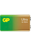 G-TECH Ultra Alkalin 9V - 6LR61 Boy 9V Pil Tekli Kart