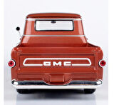 Motor Max Koleksiyon 1 / 24 Ölçek 1958 GMC 100 Pickup Model Metal Araba Kırmızı