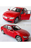 Bmw Metal Araba 335i Diecast Orjinal Collectıon Kırmızı 1:36 Ölçek 11,5 Cm