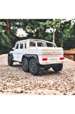 G63 Amg 6x6 Koleksiyon Metal Araba 12cm Lüks Araba Beyaz