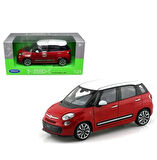 WELLY Koleksiyon 1 / 24 Ölçek Fiat 500L Model Metal Araba