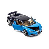 Model Araba Bugatti Chiron Mavi 1 24